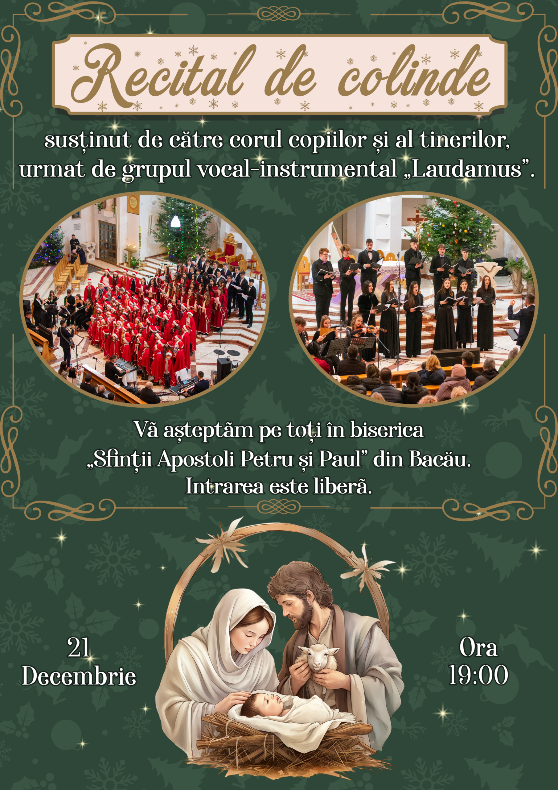 Read more about the article Invitație la concert – 21.12.2025